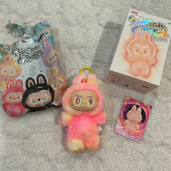 Authentic POP MART Labubu Big Into Energy - Confirmed Loyalty, Open Box & Bag - Picture 1 of 7